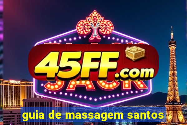 guia de massagem santos